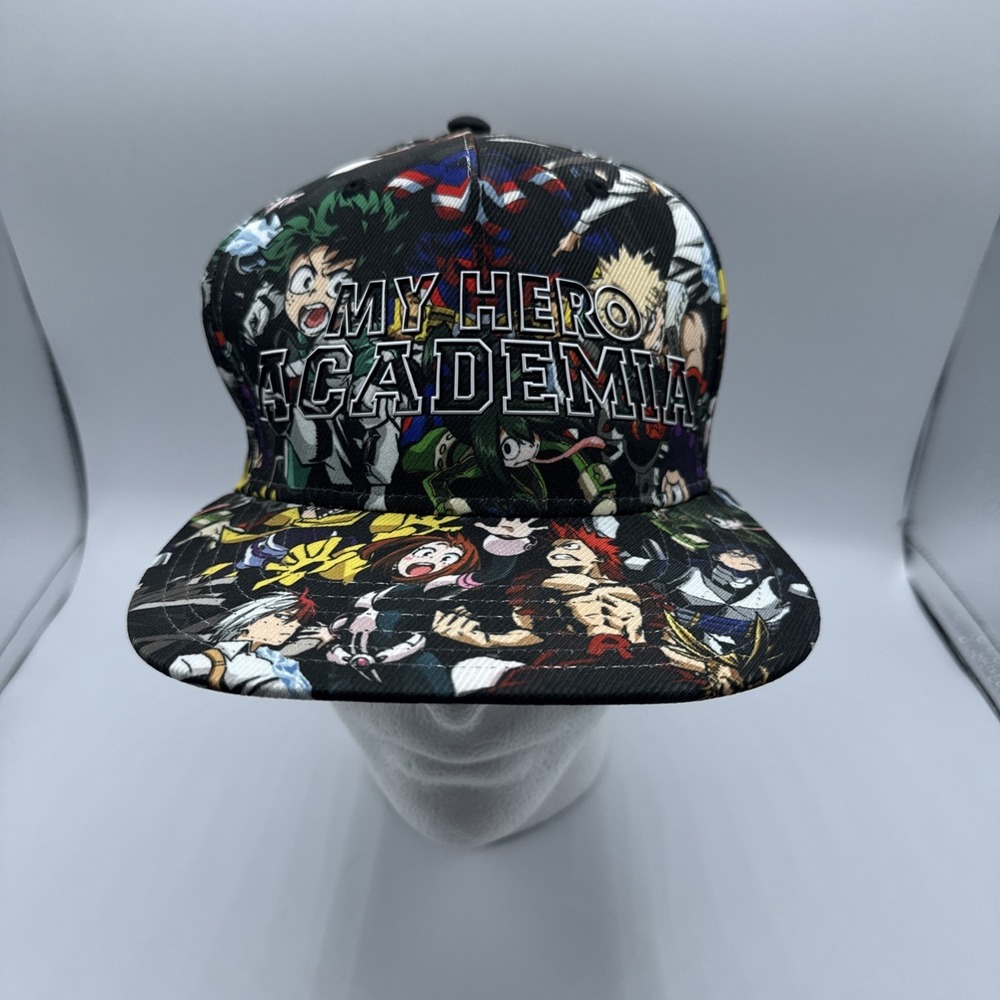 My Hero Academia Hat Snapback One Size Japanese Anime AOP